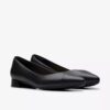 Damen-Ballerinas „Natalyn Wish“ aus schwarzem Leder Damen-Ballerinas „Natalyn Wish“ aus schwarzem Leder