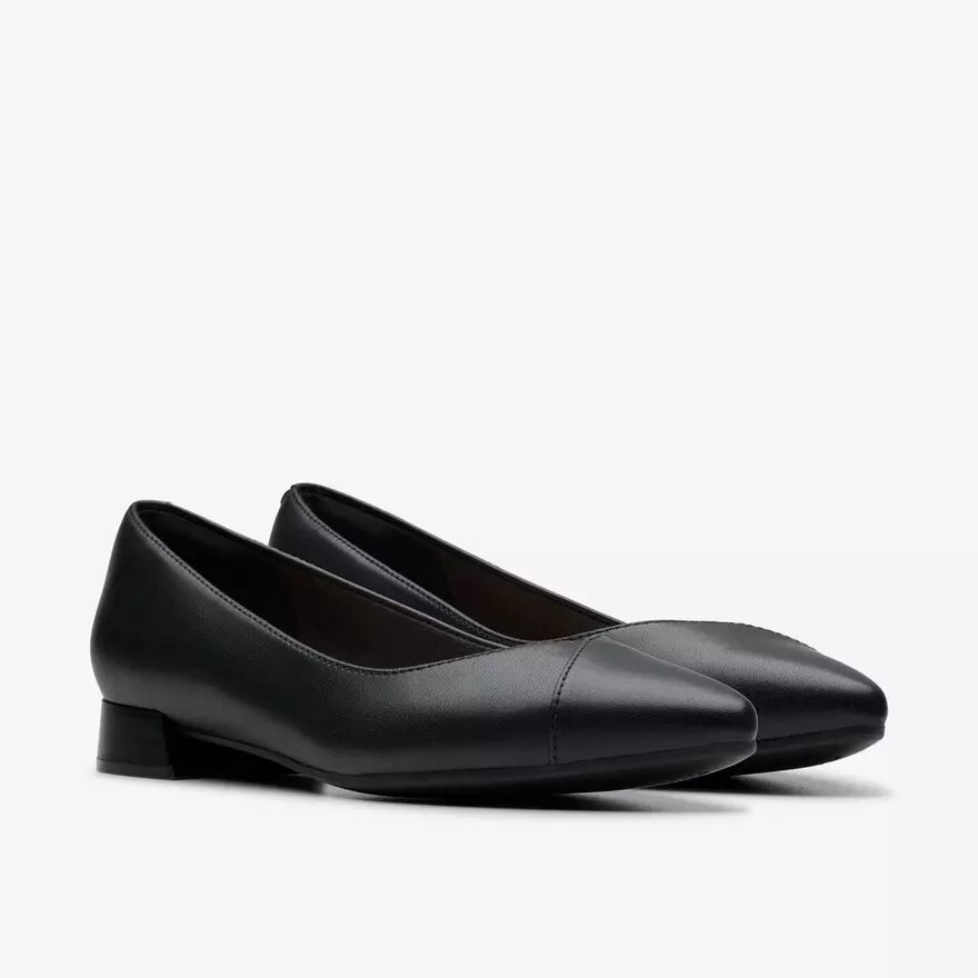 Damen-Ballerinas „Natalyn Wish“ aus schwarzem Leder Damen-Ballerinas „Natalyn Wish“ aus schwarzem Leder