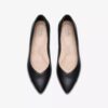 Damen-Ballerinas „Natalyn Wish“ aus schwarzem Leder Damen-Ballerinas „Natalyn Wish“ aus schwarzem Leder