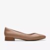 Damen-Ballerinas „Natalyn Wish“ aus warmem, beigem Leder Damen-Ballerinas „Natalyn Wish“ aus warmem, beigem Leder