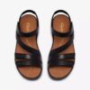 Damen Cecily Mix – Flache Sandale in schwarzer Kombination