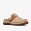 Damen-Clog „Orlene“ in Taupe – Nubuk-Clogs & Pantoletten Damen-Clog „Orlene“ in Taupe – Nubuk-Clogs & Pantoletten
