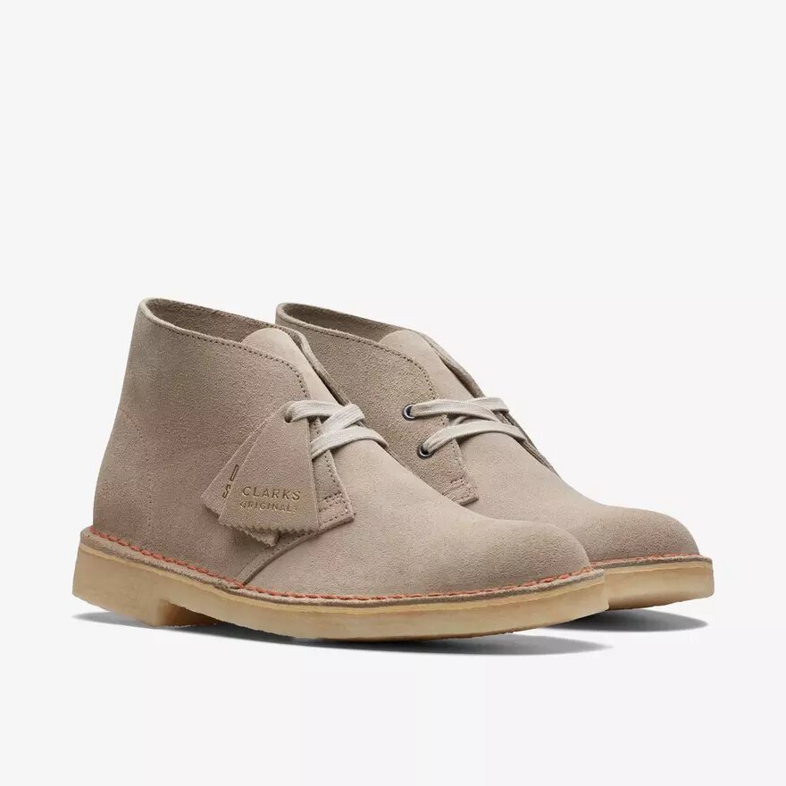 Damen-Desert Boots aus sandfarbenem Wildleder – Desert Boots von uns Damen-Desert Boots aus sandfarbenem Wildleder – Desert Boots von uns
