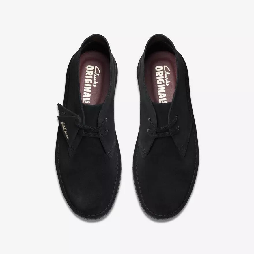 Damen-Desert-Boots aus schwarzem Wildleder – Desert Boots in den USA Damen-Desert-Boots aus schwarzem Wildleder – Desert Boots in den USA