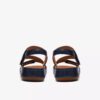 Damen-Flache Sandalen „Cecily Mix“ in Blau mit kombiniertem Obermaterial Damen-Flache Sandalen „Cecily Mix“ in Blau mit kombiniertem Obermaterial