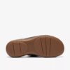 Damen-Flache Sandalen „Cecily Step“ aus schwarzem Nubukleder Damen-Flache Sandalen „Cecily Step“ aus schwarzem Nubukleder
