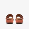 Damen-Flache Sandalen „Cecily Step“ in Burnt Orange Damen-Flache Sandalen „Cecily Step“ in Burnt Orange