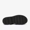 Damen-Flache Sandalen „Orinoco3 Strap“ aus schwarzem Leder