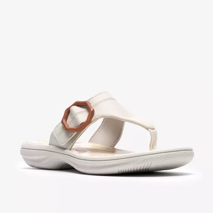 Damen-Flip-Flops „Breeze Cove“ in Off-White Damen-Flip-Flops „Breeze Cove“ in Off-White