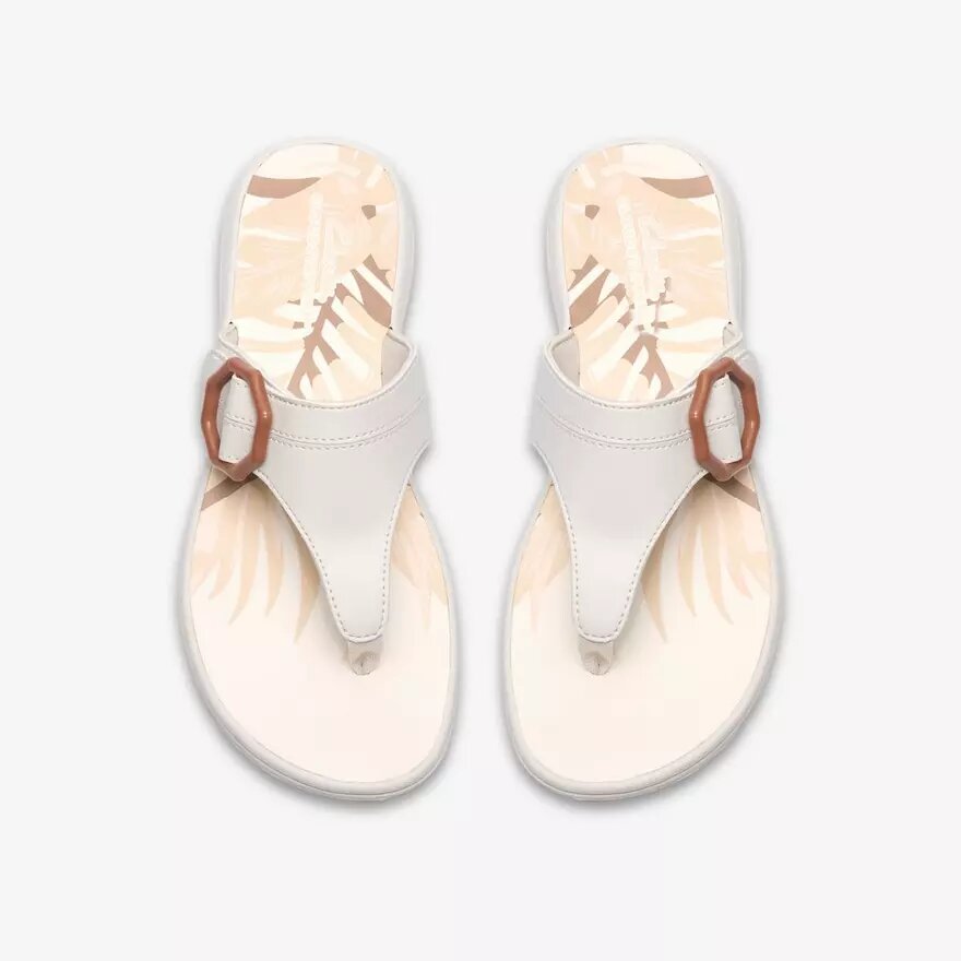 Damen-Flip-Flops „Breeze Cove“ in Off-White Damen-Flip-Flops „Breeze Cove“ in Off-White
