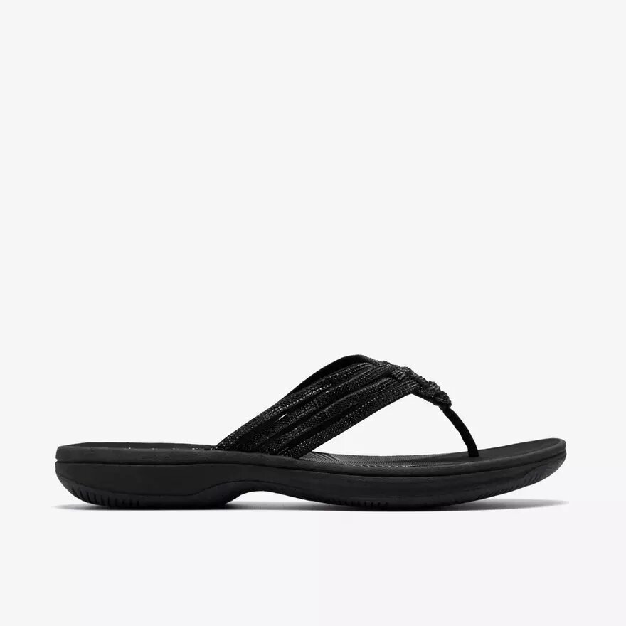 Damen-Flip-Flops „Breeze Gem“ in Schwarz Damen-Flip-Flops „Breeze Gem“ in Schwarz