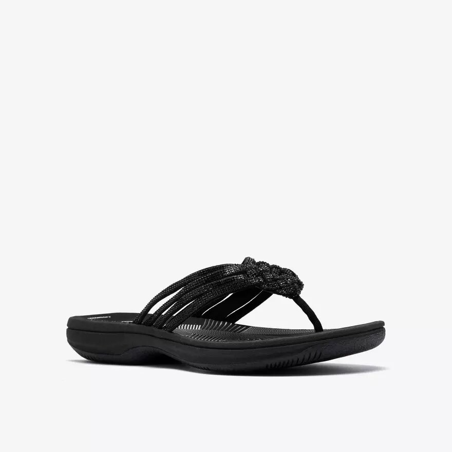 Damen-Flip-Flops „Breeze Gem“ in Schwarz Damen-Flip-Flops „Breeze Gem“ in Schwarz