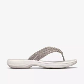 Damen-Flip-Flops „Breeze Gem“ in Silber