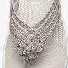 Damen-Flip-Flops „Breeze Gem“ in Silber Damen-Flip-Flops „Breeze Gem“ in Silber