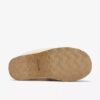 Damen-Hausschuhe „Stockinette“ in Khaki Damen-Hausschuhe „Stockinette“ in Khaki