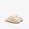 Damen-Hausschuhe „Stockinette“ in Khaki Damen-Hausschuhe „Stockinette“ in Khaki