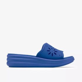 Damen-Keilabsatzschuhe „Drift Floral Blue“