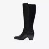 Damen-Kniehohe Stiefel „Emily 2 Dream“ aus schwarzem Leder Damen-Kniehohe Stiefel „Emily 2 Dream“ aus schwarzem Leder