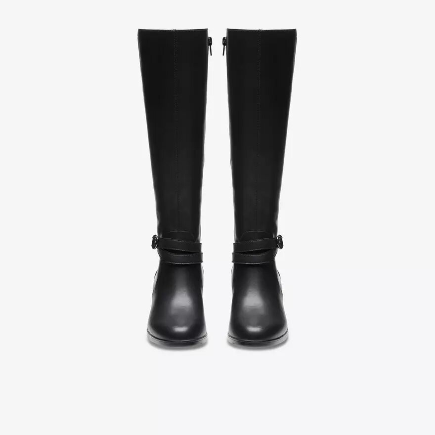 Damen-Kniehohe Stiefel „Emily 2 Dream“ aus schwarzem Leder Damen-Kniehohe Stiefel „Emily 2 Dream“ aus schwarzem Leder