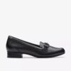 Damen-Loafer „Juliet Echo“ aus schwarzem Leder Damen-Loafer „Juliet Echo“ aus schwarzem Leder