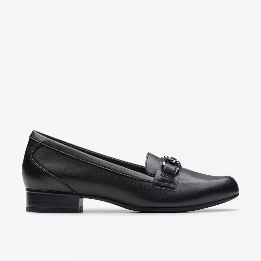 Damen-Loafer „Juliet Echo“ aus schwarzem Leder Damen-Loafer „Juliet Echo“ aus schwarzem Leder