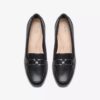 Damen-Loafer „Juliet Echo“ aus schwarzem Leder Damen-Loafer „Juliet Echo“ aus schwarzem Leder