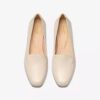 Damen-Loafer „Krystine Lily“ aus cremefarbenem Leder Damen-Loafer „Krystine Lily“ aus cremefarbenem Leder
