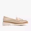 Damen-Loafer „Westlynn Bella“ aus cremefarbenem Leder Damen-Loafer „Westlynn Bella“ aus cremefarbenem Leder