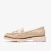 Damen-Loafer „Westlynn Bella“ aus cremefarbenem Leder Damen-Loafer „Westlynn Bella“ aus cremefarbenem Leder