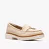 Damen-Loafer „Westlynn Bella“ aus cremefarbenem Leder Damen-Loafer „Westlynn Bella“ aus cremefarbenem Leder