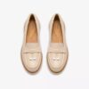 Damen-Loafer „Westlynn Bella“ aus cremefarbenem Leder Damen-Loafer „Westlynn Bella“ aus cremefarbenem Leder