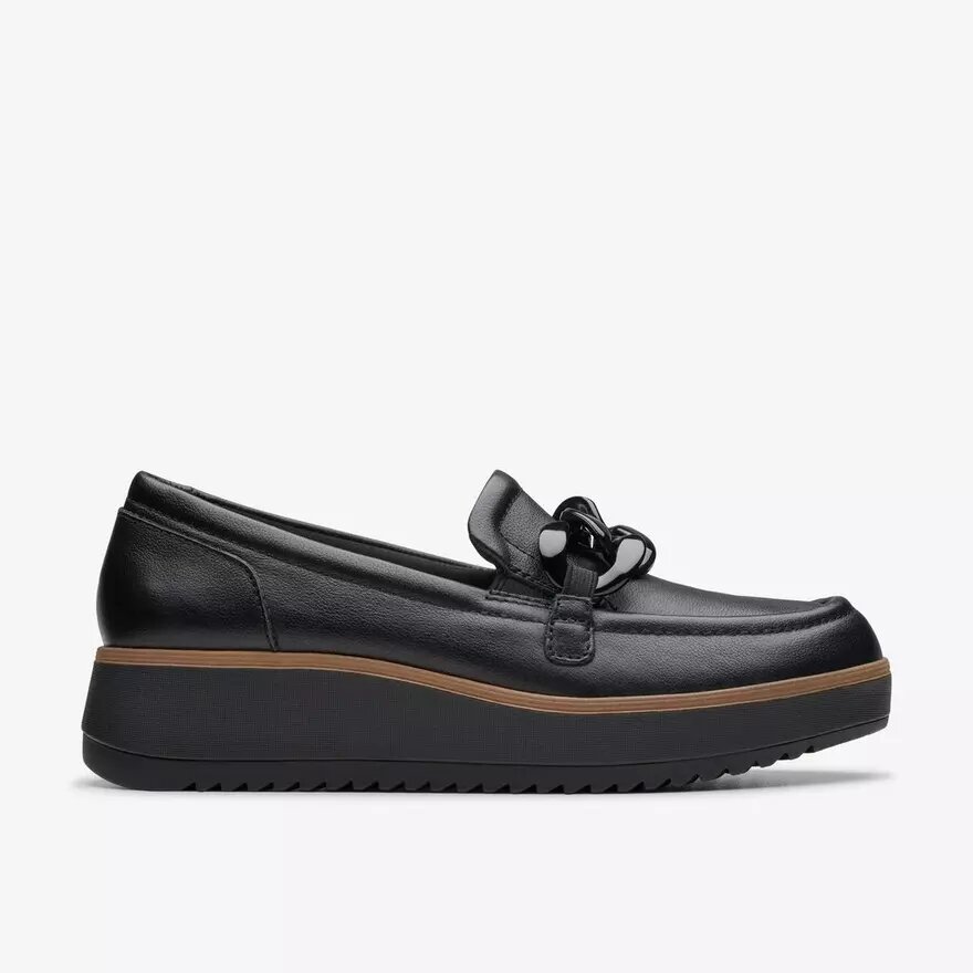 Damen-Loafer „Zylah May“ aus schwarzem Leder – US Damen-Loafer „Zylah May“ aus schwarzem Leder – US