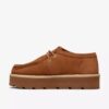 Damen Meare Walla Mid Wallabees aus hellbraunem Wildleder Damen Meare Walla Mid Wallabees aus hellbraunem Wildleder