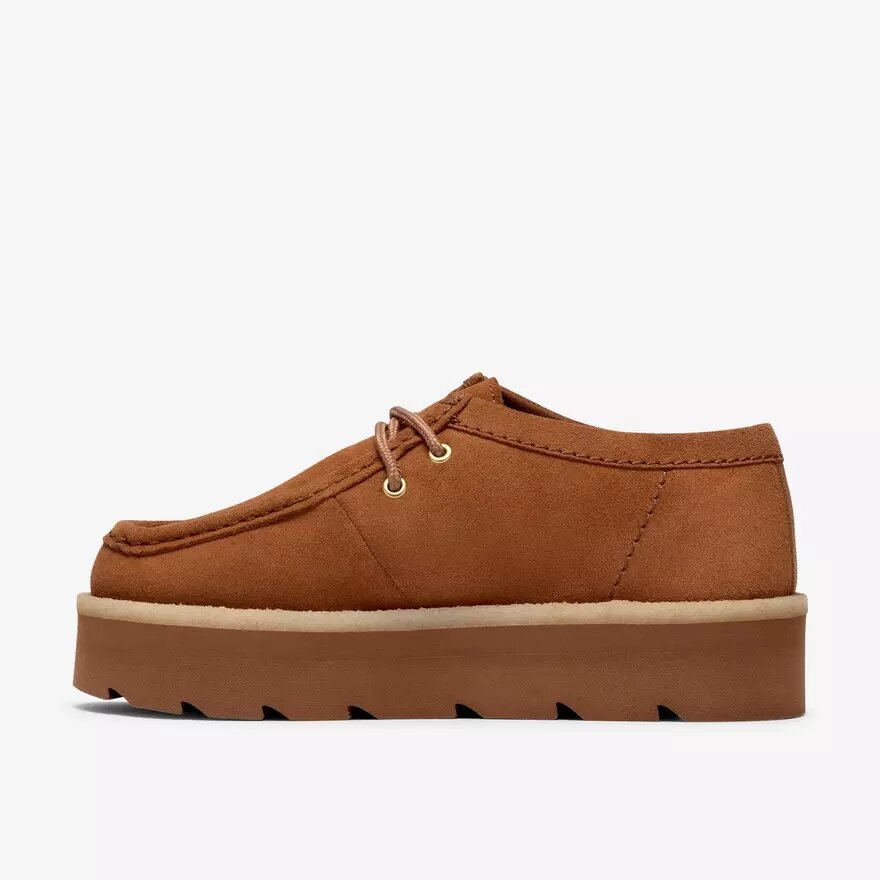 Damen Meare Walla Mid Wallabees aus hellbraunem Wildleder Damen Meare Walla Mid Wallabees aus hellbraunem Wildleder