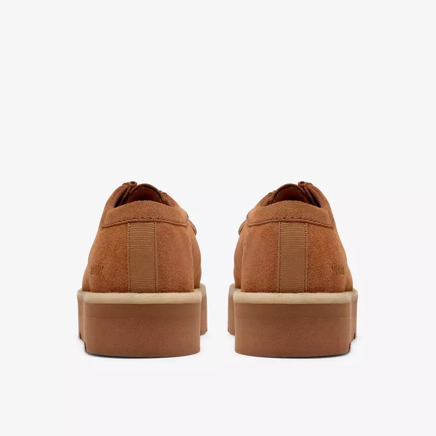 Damen Meare Walla Mid Wallabees aus hellbraunem Wildleder Damen Meare Walla Mid Wallabees aus hellbraunem Wildleder