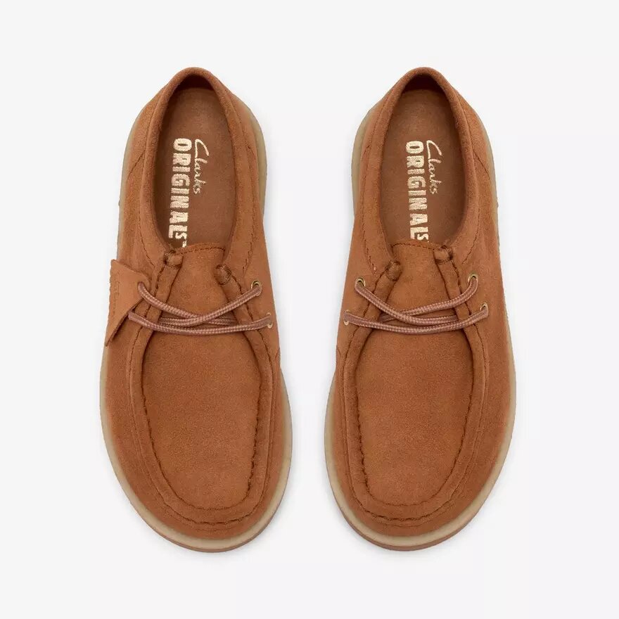 Damen Meare Walla Mid Wallabees aus hellbraunem Wildleder Damen Meare Walla Mid Wallabees aus hellbraunem Wildleder