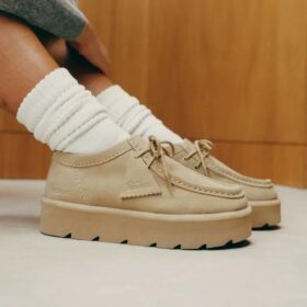 Damen Meare Walla. Wallabees aus Ahorn-Wildleder