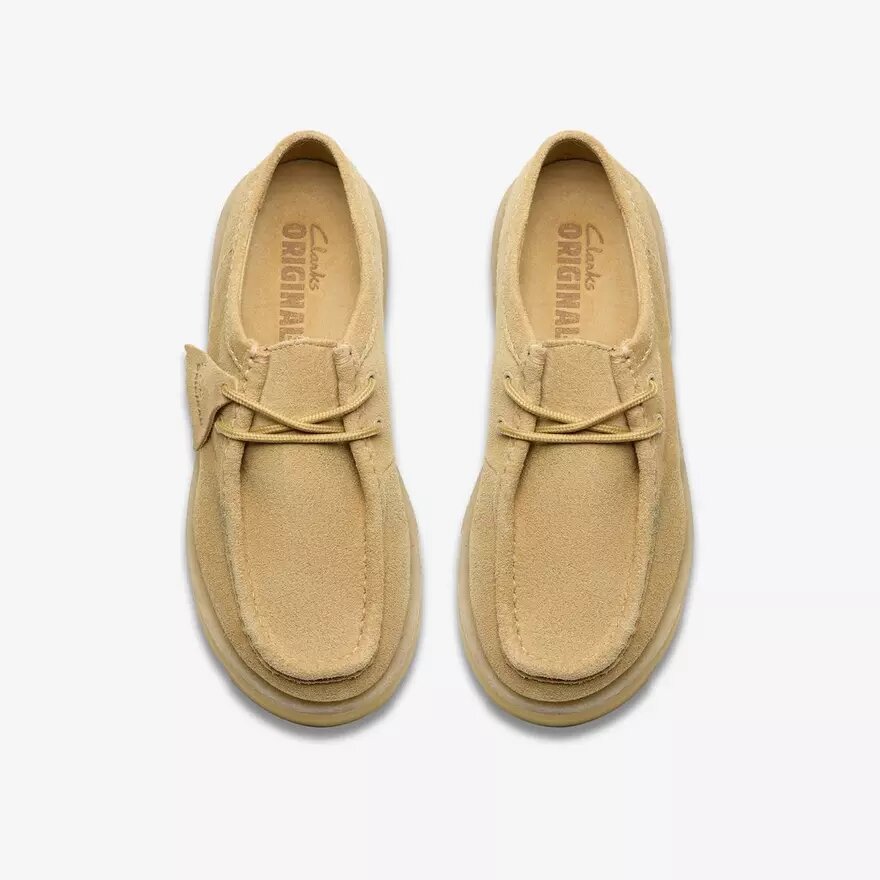 Damen Meare Walla. Wallabees aus Ahorn-Wildleder Damen Meare Walla. Wallabees aus Ahorn-Wildleder