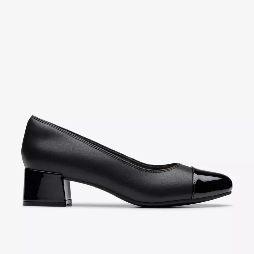 Damen-Pumps „Iridessa May“ aus schwarzem Leder Damen-Pumps „Iridessa May“ aus schwarzem Leder