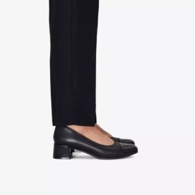 Damen-Pumps „Iridessa May“ aus schwarzem Leder