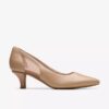 Damen-Pumps „Kepley Cora“ aus warmbeigem Leder Damen-Pumps „Kepley Cora“ aus warmbeigem Leder