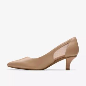 Damen-Pumps „Kepley Cora“ aus warmbeigem Leder