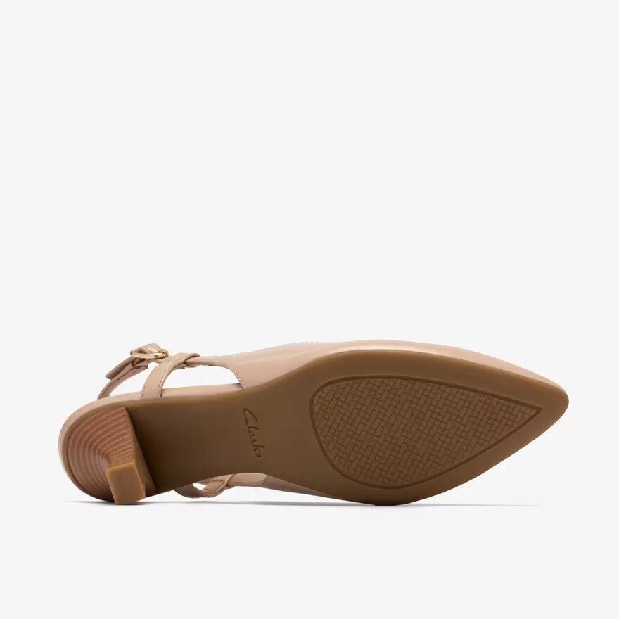 Damen-Pumps „Kepley Lane“ aus beigem Leder Damen-Pumps „Kepley Lane“ aus beigem Leder
