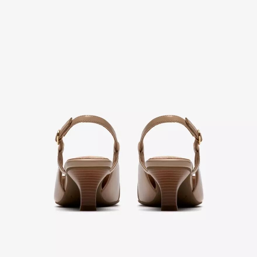 Damen-Pumps „Kepley Lane“ aus beigem Leder Damen-Pumps „Kepley Lane“ aus beigem Leder