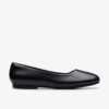 Damen-Pumps „Livia Lily“ aus schwarzem Leder (US) Damen-Pumps „Livia Lily“ aus schwarzem Leder (US)