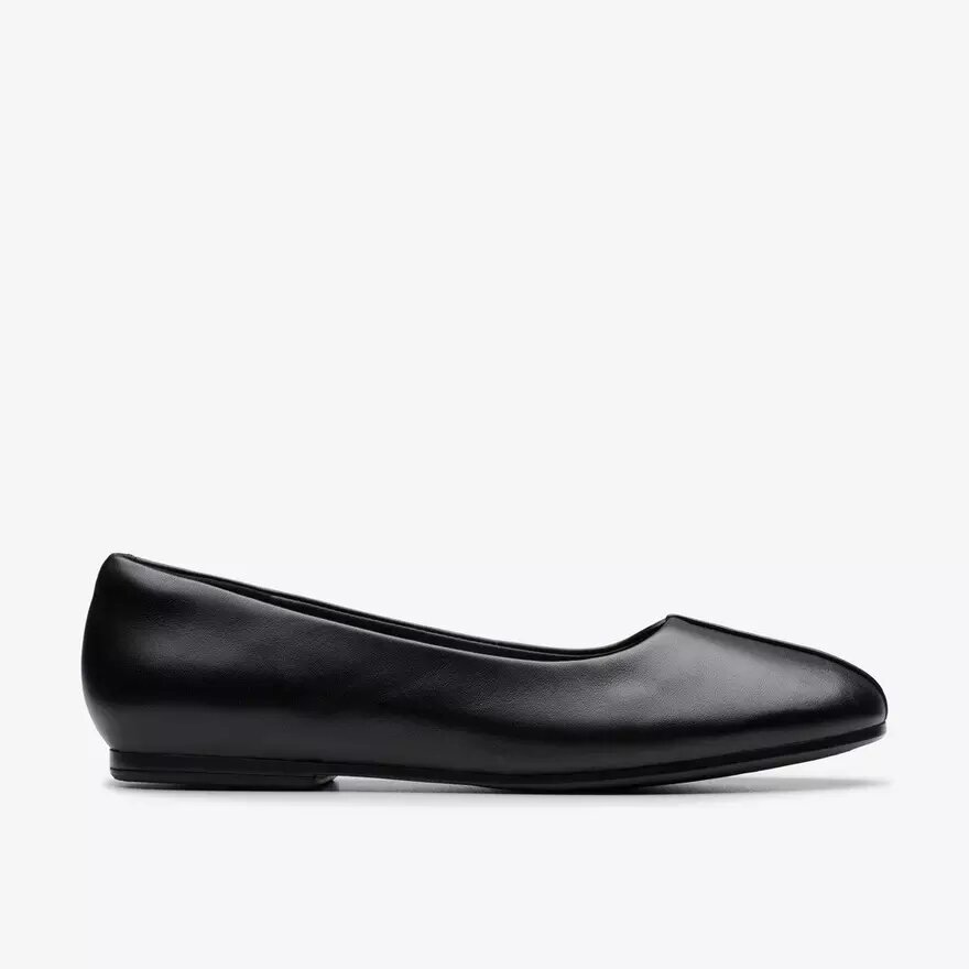 Damen-Pumps „Livia Lily“ aus schwarzem Leder (US) Damen-Pumps „Livia Lily“ aus schwarzem Leder (US)