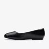 Damen-Pumps „Livia Lily“ aus schwarzem Leder (US) Damen-Pumps „Livia Lily“ aus schwarzem Leder (US)