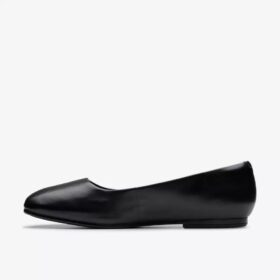 Damen-Pumps „Livia Lily“ aus schwarzem Leder (US)