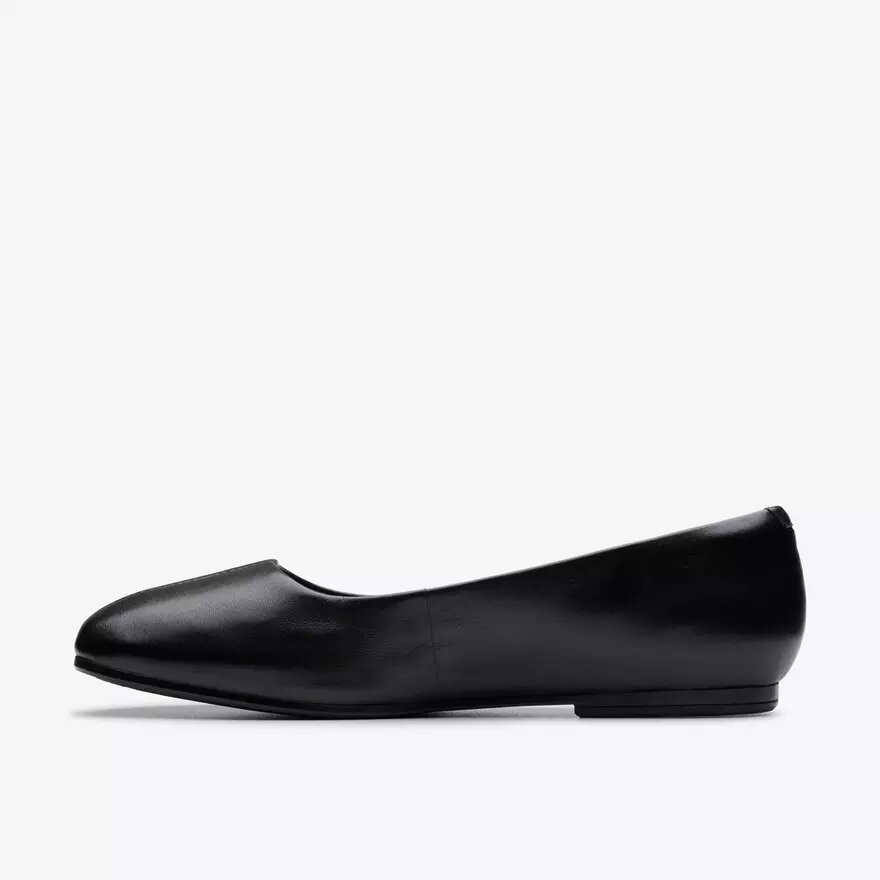 Damen-Pumps „Livia Lily“ aus schwarzem Leder (US) Damen-Pumps „Livia Lily“ aus schwarzem Leder (US)