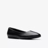 Damen-Pumps „Livia Lily“ aus schwarzem Leder (US) Damen-Pumps „Livia Lily“ aus schwarzem Leder (US)